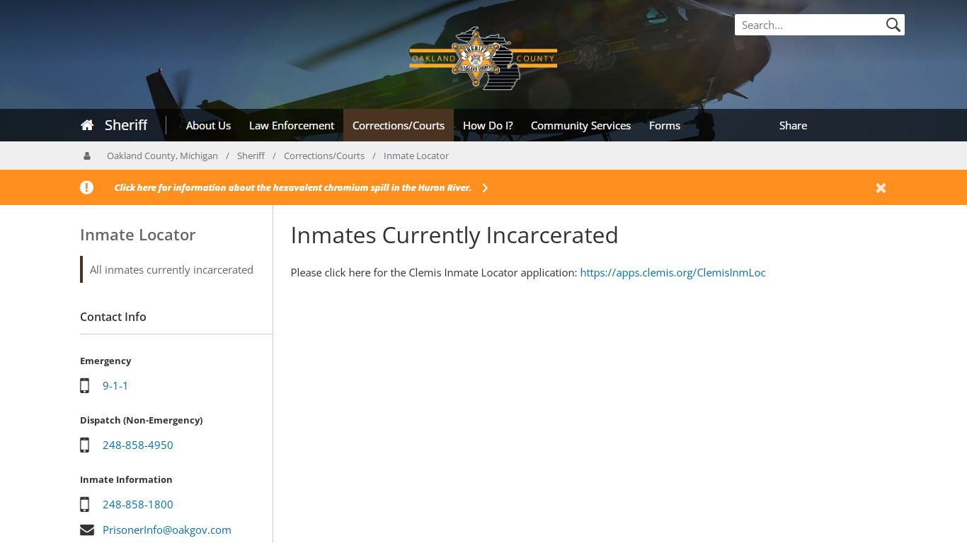 Inmates Currently Incarcerated | Inmate Locator